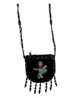 Hula Girl Velvet Mini Necklace Charm Bag V0704-Girl