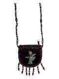 Hula Girl Velvet Mini Necklace Charm Bag V0704-Girl