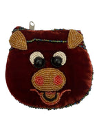 Paw Velvet Coin Purse V0701