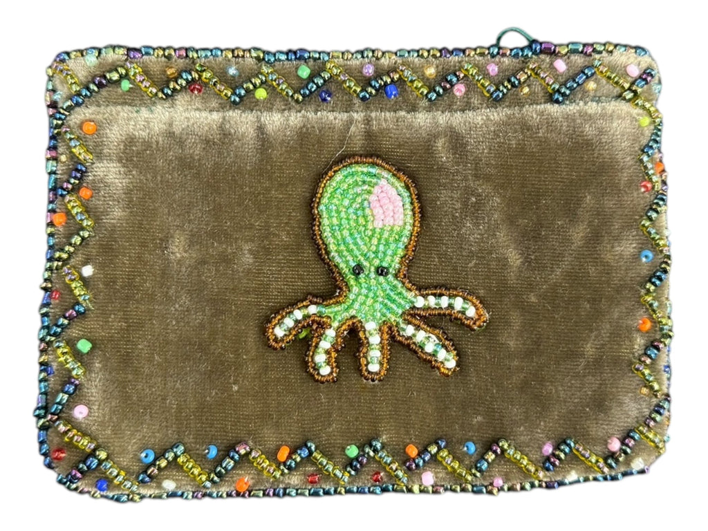 Paw Velvet Coin Purse V0701