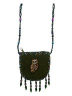 Seahorse Velvet Mini Necklace Charm Bag V0704