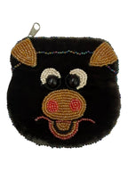 Paw Velvet Coin Purse V0701