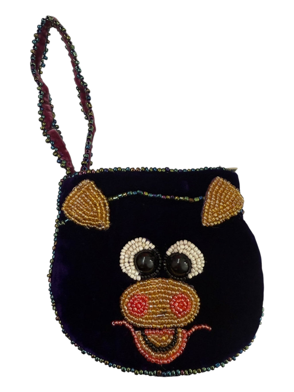Paw Velvet Coin Purse V0701