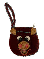 Paw Velvet Coin Purse V0701