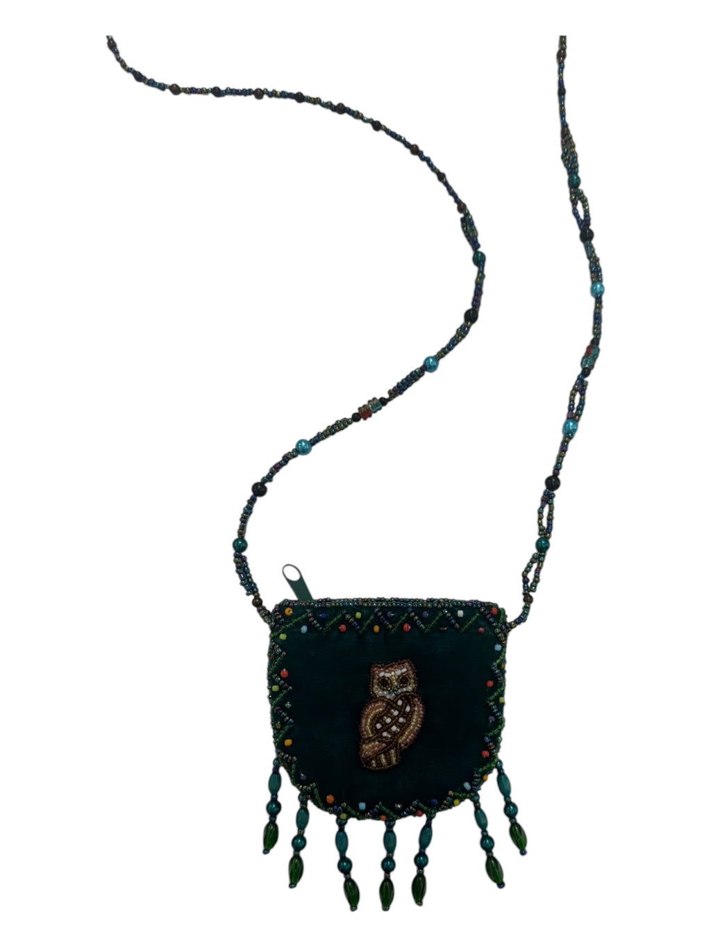 Seahorse Velvet Mini Necklace Charm Bag V0704