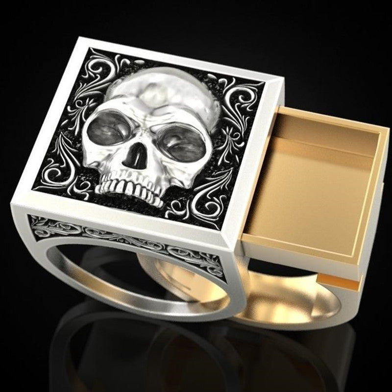 Skull Alloy Rings R1646