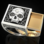 Skull Alloy Rings R1646