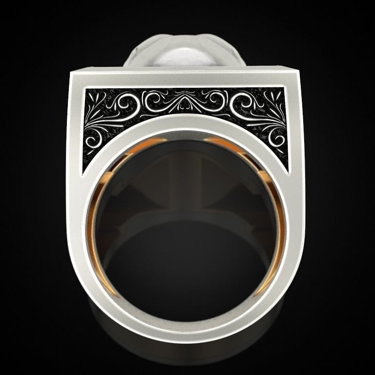 Skull Alloy Rings R1646