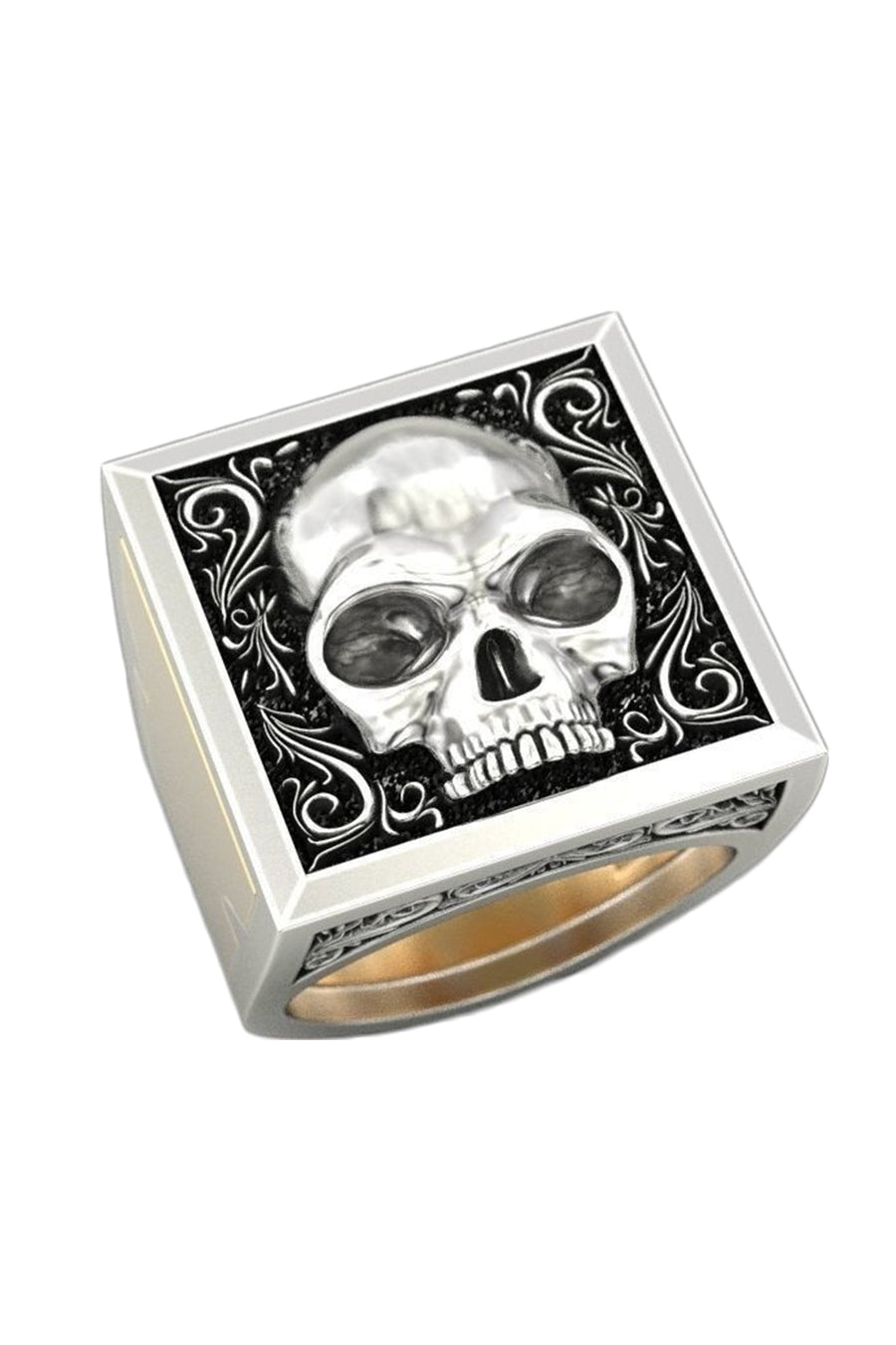 Skull Alloy Rings R1646