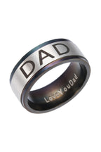 Dad Stainless Steel Ring R1719-RG