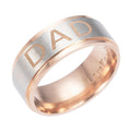 Dad Stainless Steel Ring R1719-RG