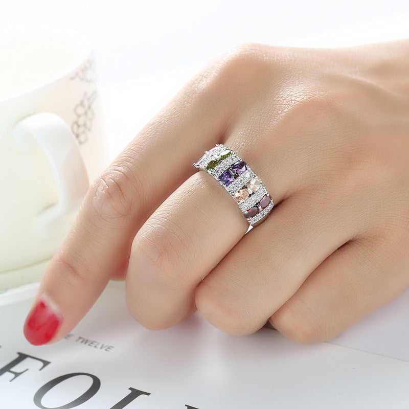 Zircon Copper Ring R1759