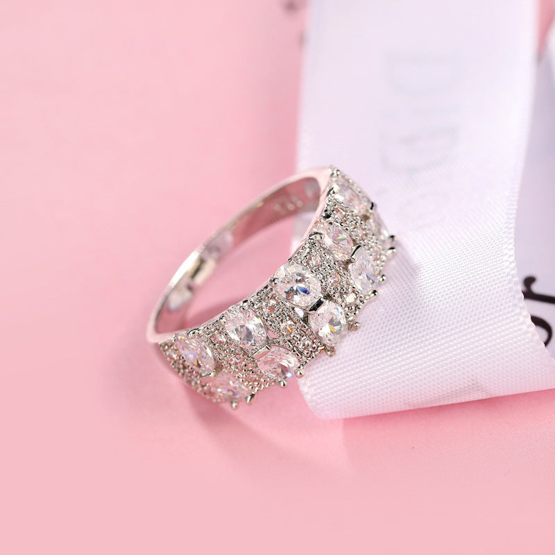 Zircon Copper Ring R1759