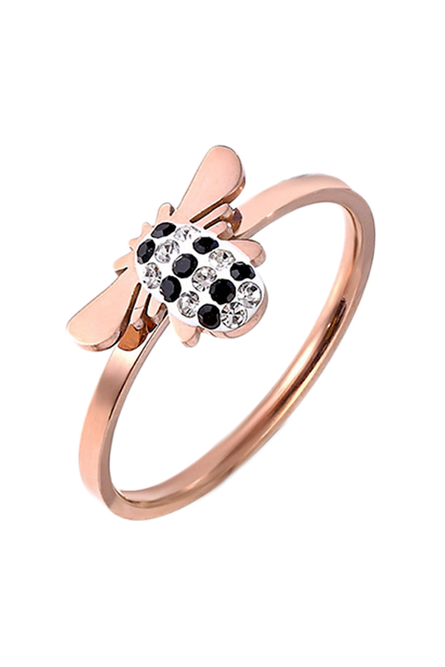 Bee Stainless Steel Rings R1804-RG