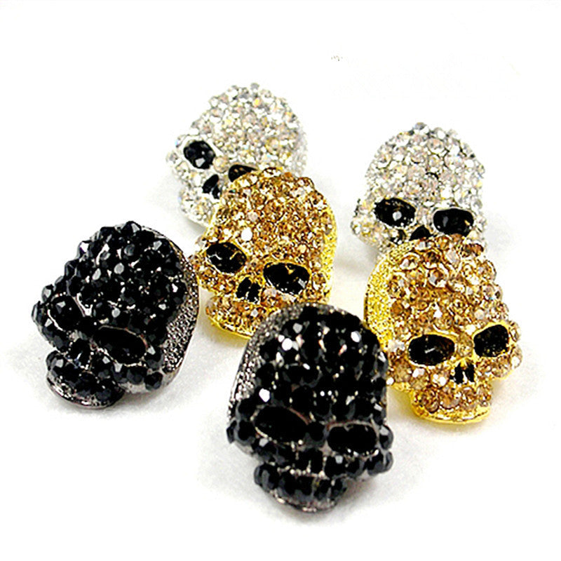 Skull Rhinestone Rings R1843