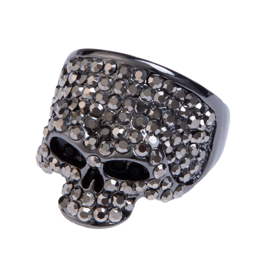Skull Rhinestone Rings R1843