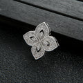 Clover Zircon Rings R1847