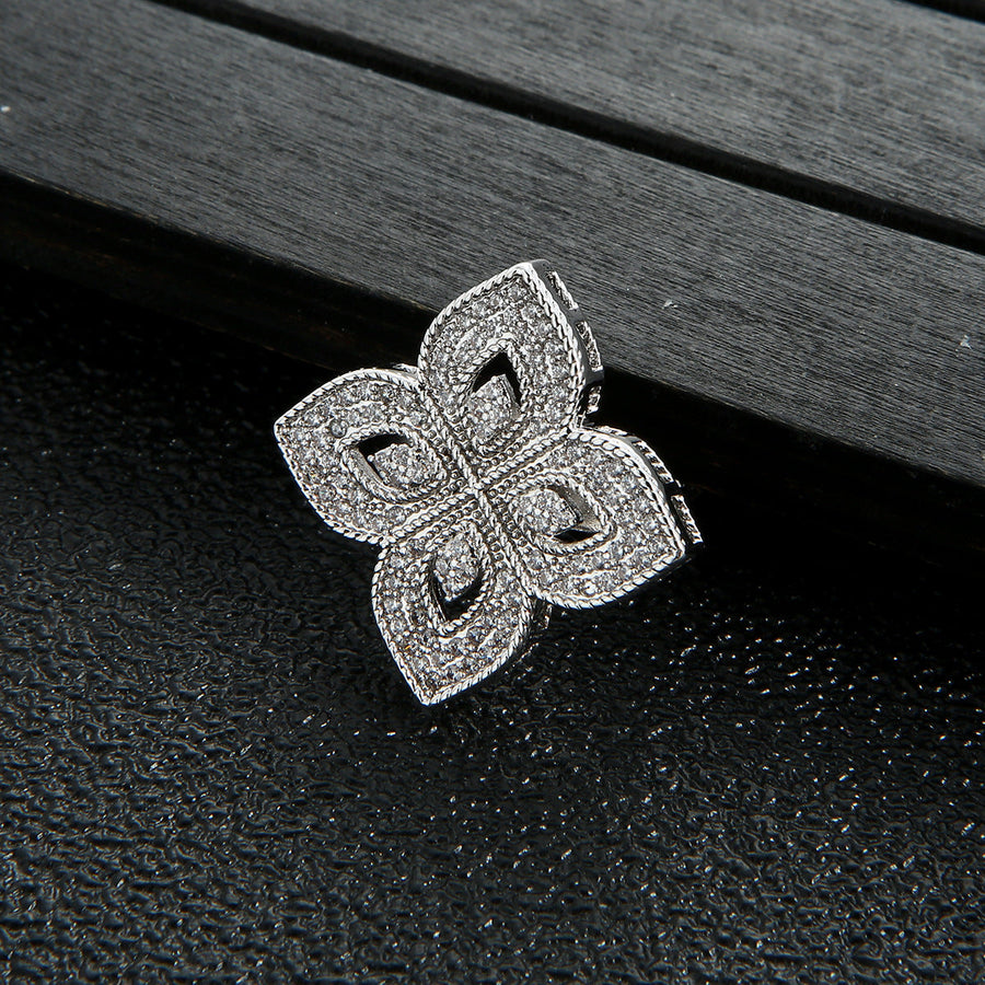 Clover Zircon Rings R1847