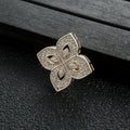 Clover Zircon Rings R1847
