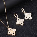 Clover Zircon Rings R1847