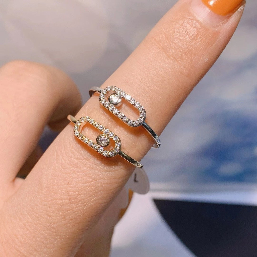 Oval Zircon Rings R1851