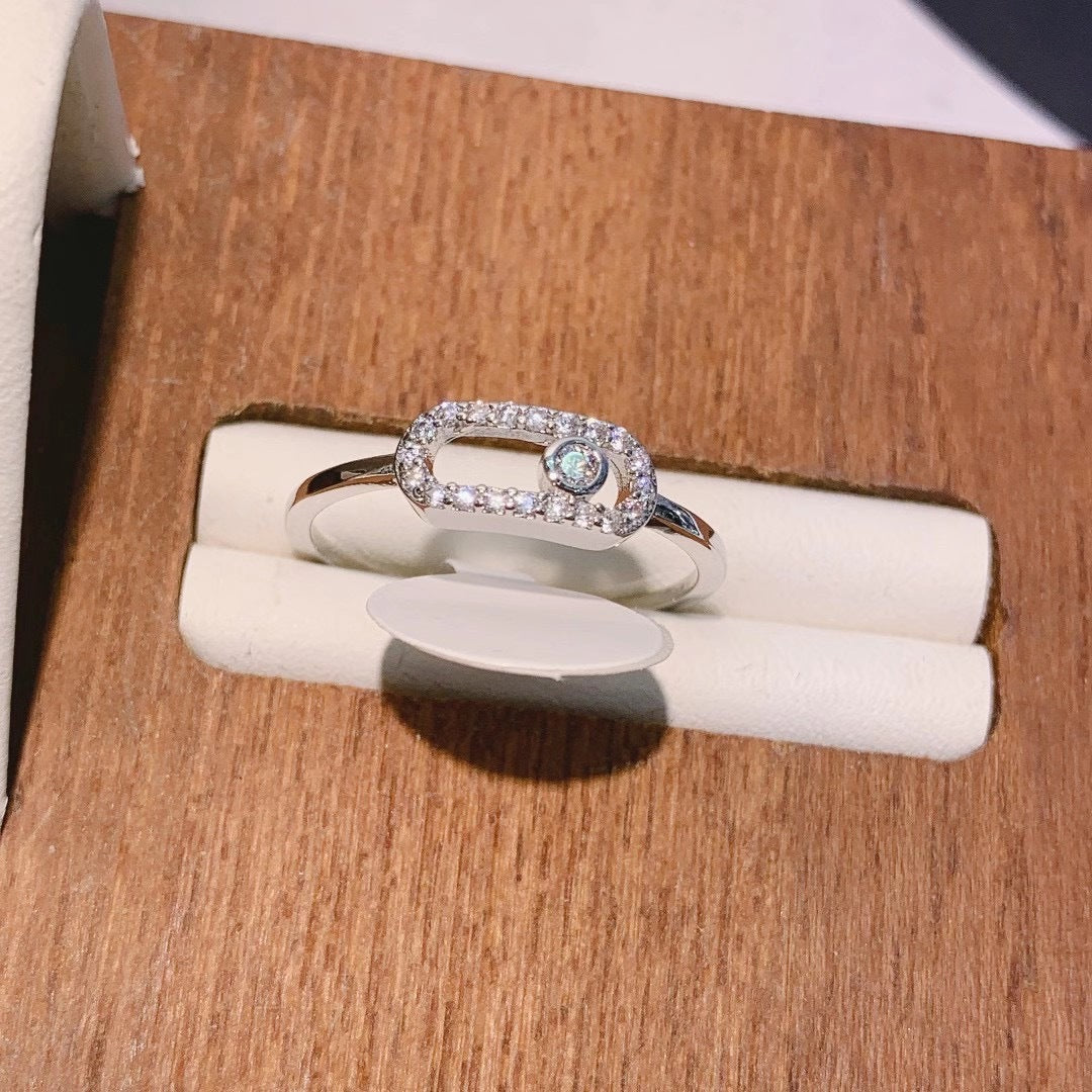 Oval Zircon Rings R1851-GD