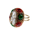 Freshwater Pearl Alloy Rings R2084