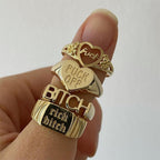 Geometry Alloy Rings Set R2105