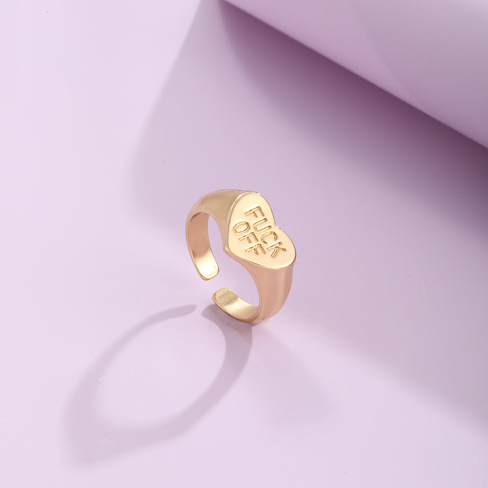 Geometry Alloy Rings Set R2105