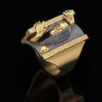 Woman Avatar Alloy Rings R2350