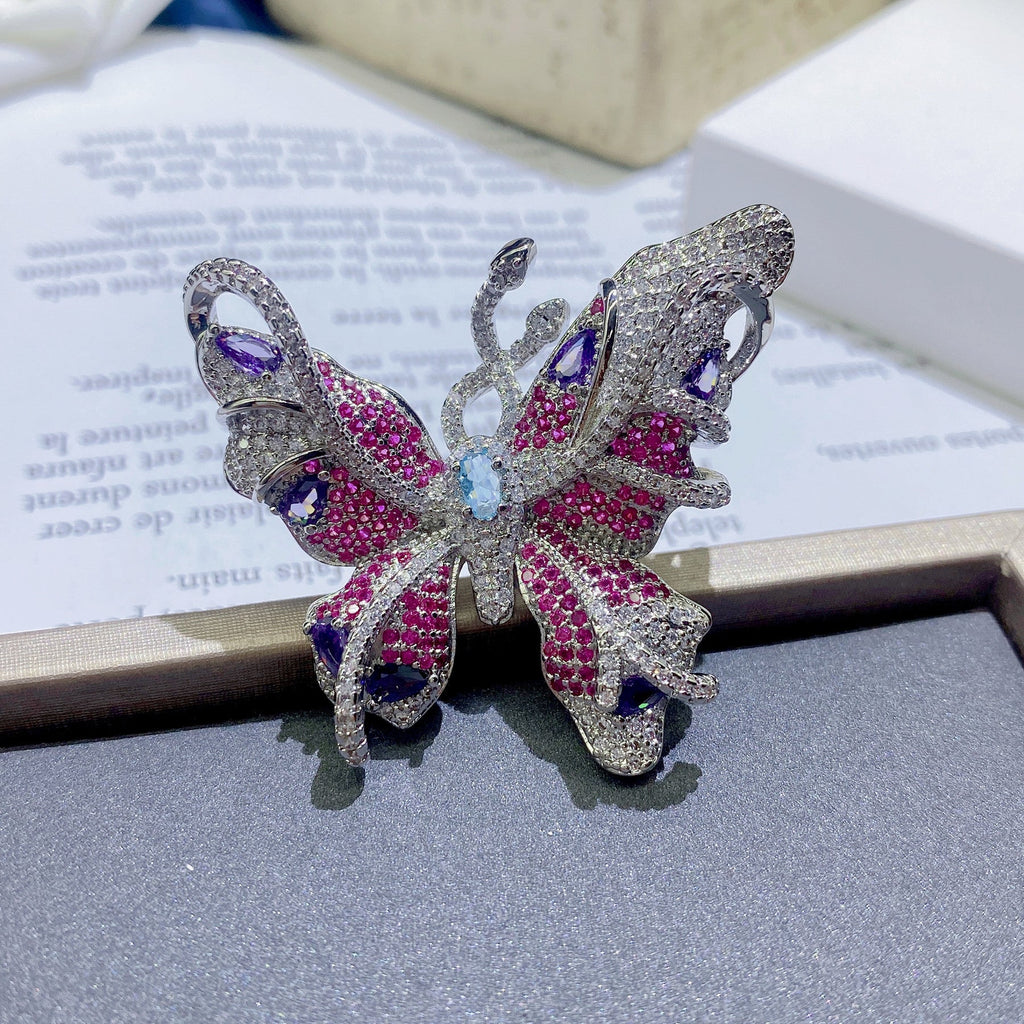 Butterfly Cubic Zirconia Rings R2365