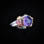 Floral Cubic Zirconia Rings R2391