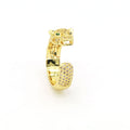 Leopard Head Cubic Zirconia Rings R2443