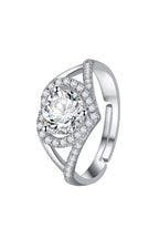 Heart Moissanite Alloy Rings R2465