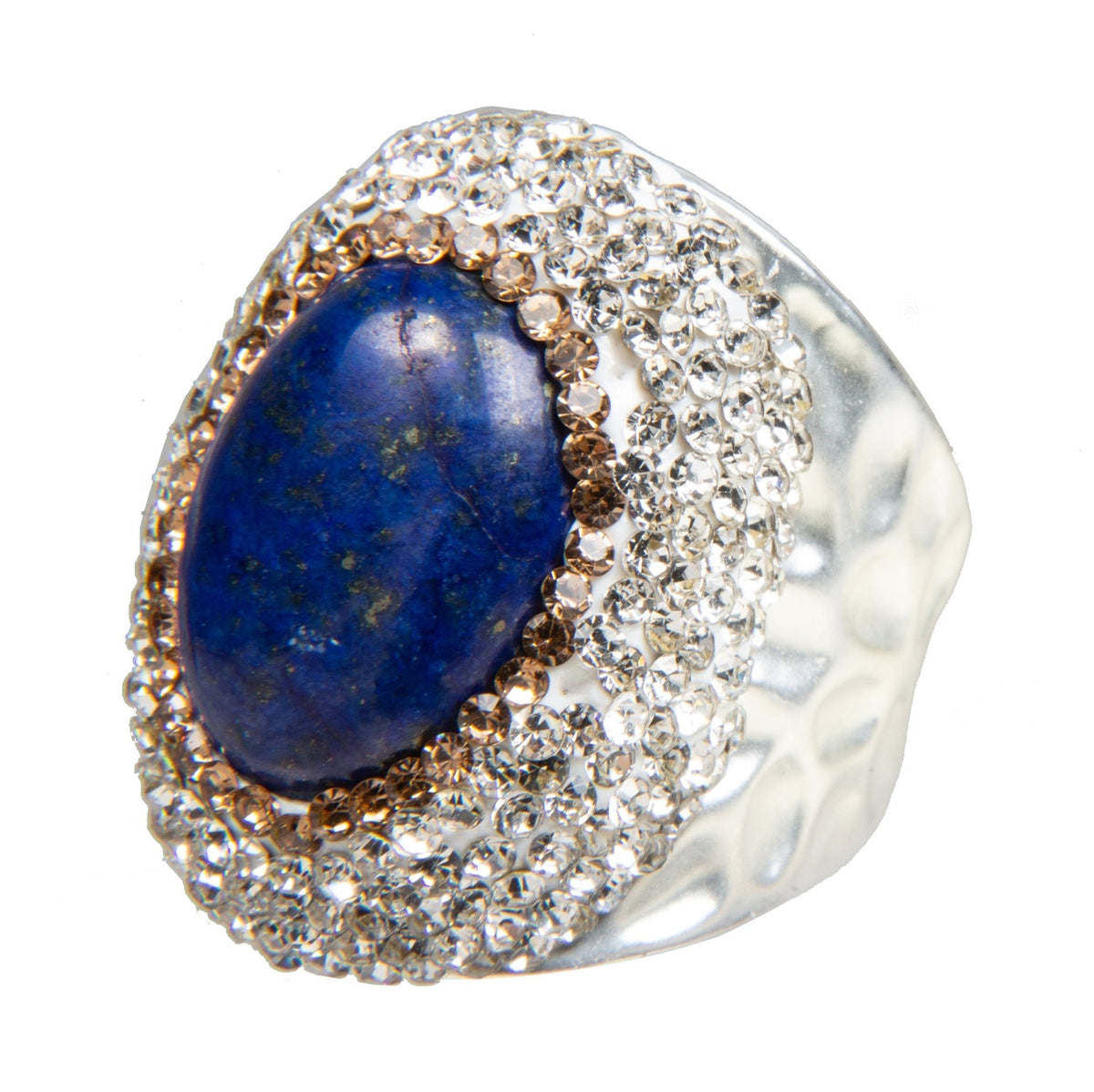 Lapis Pavé Cocktail Ring R2625 - view 4
