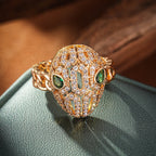 Snake Cut Teardrop Ring R2630