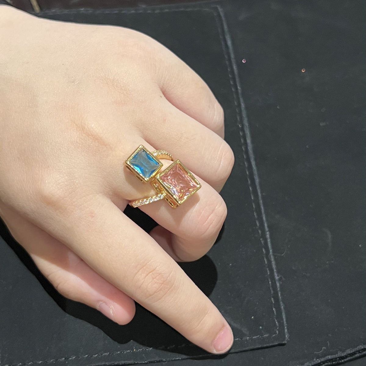 Square Style Ring R2690 – view 3