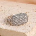 Oval Cubic Zirconia Ring R2704
