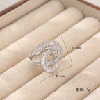 Geometric Design Ring R2721
