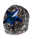 Glass Pavé Cocktail Ring R2737