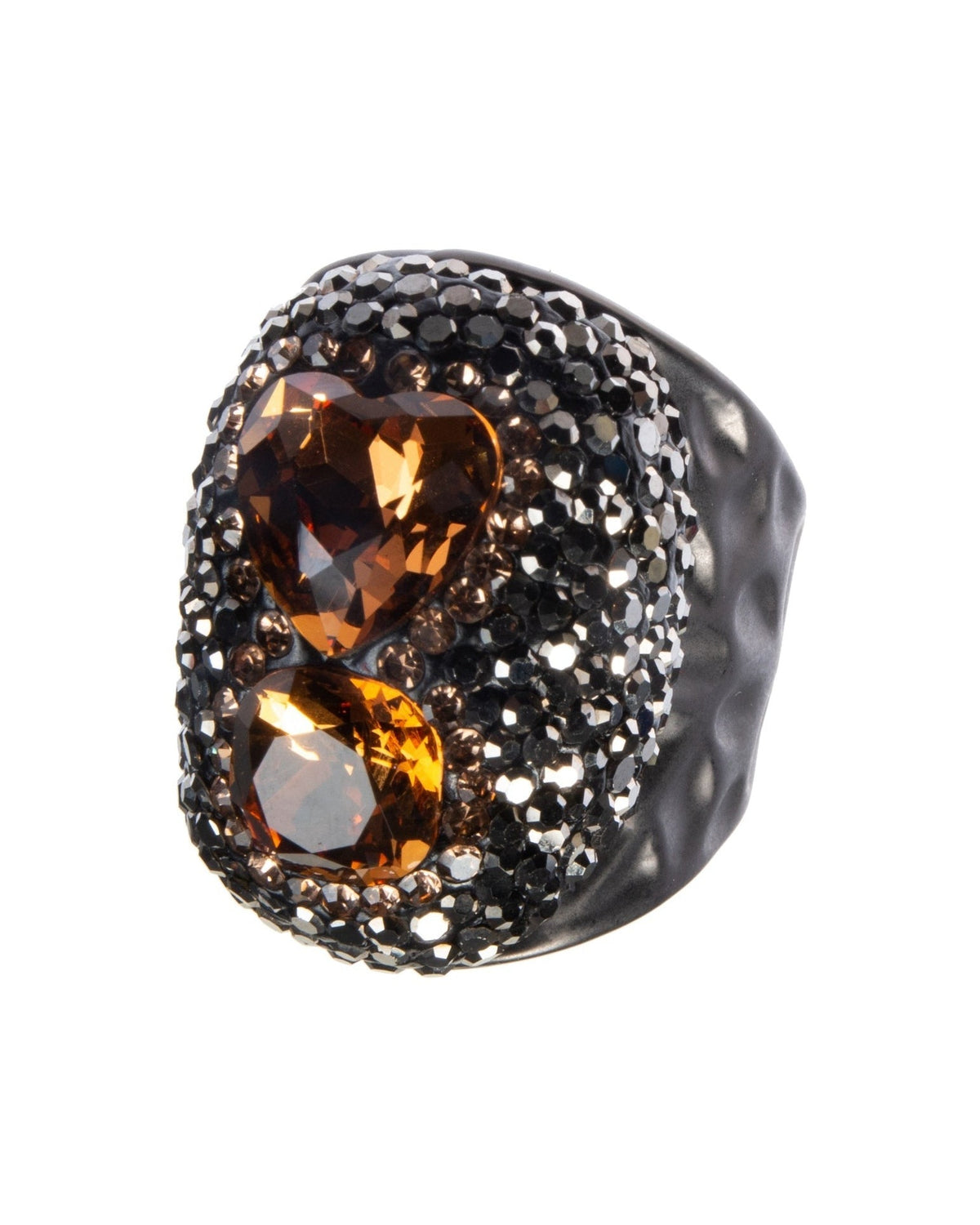 Glass Rhinestone Alloy Rings R2740
