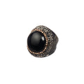Onyx Pavé Cocktail Ring R2806 - view 3