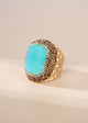 Gold Green Opal