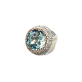 Round Crystal Pavé Cocktail Ring R2818