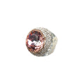 Round Crystal Pavé Cocktail Ring R2818