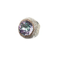 Round Crystal Pavé Cocktail Ring R2818