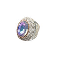 Crystal Pavé Cocktail Ring R2822