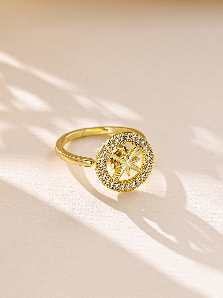 Star Cubic Zirconia Ring R2860