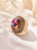 Crystal Pavé Cocktail Ring R2893