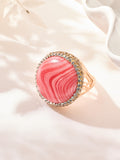 Mixed-Stone Pavé Cocktail Ring R2894 - view 3